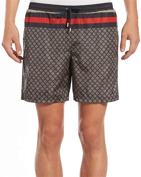 gucci swim trunks sale|gucci swimsuit men.